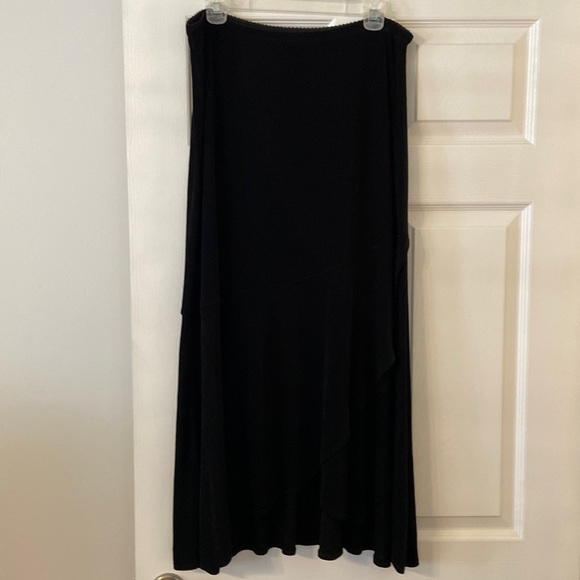 Chico's Dresses & Skirts - CHICO Maxi Skirt size 2 brand new with tag color black length 35” waist 30”